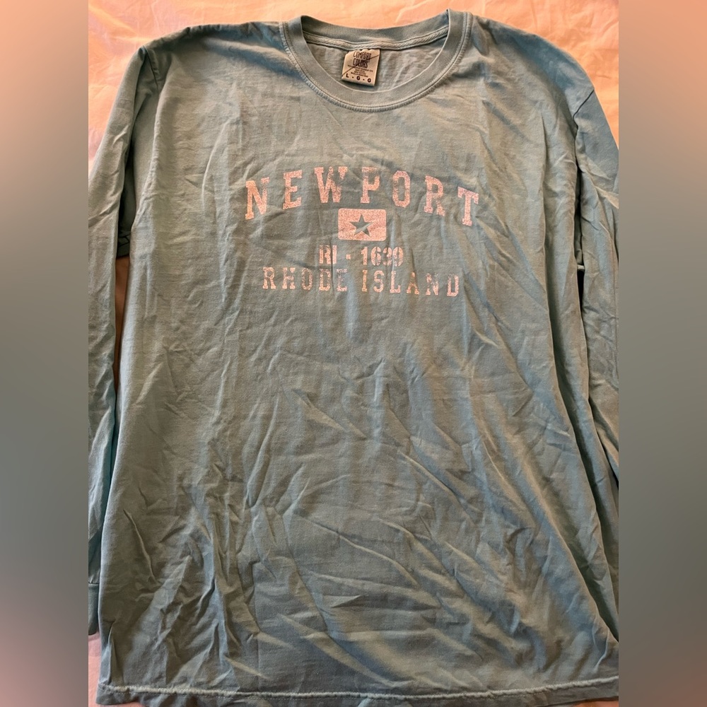 Women’s teal Newport long sleeve
